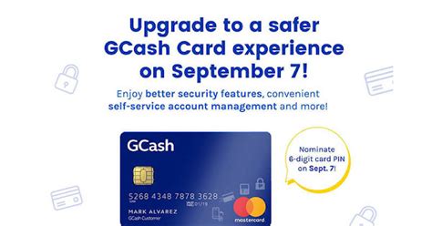 Update GCash Card PIN on September 7 for New Features.